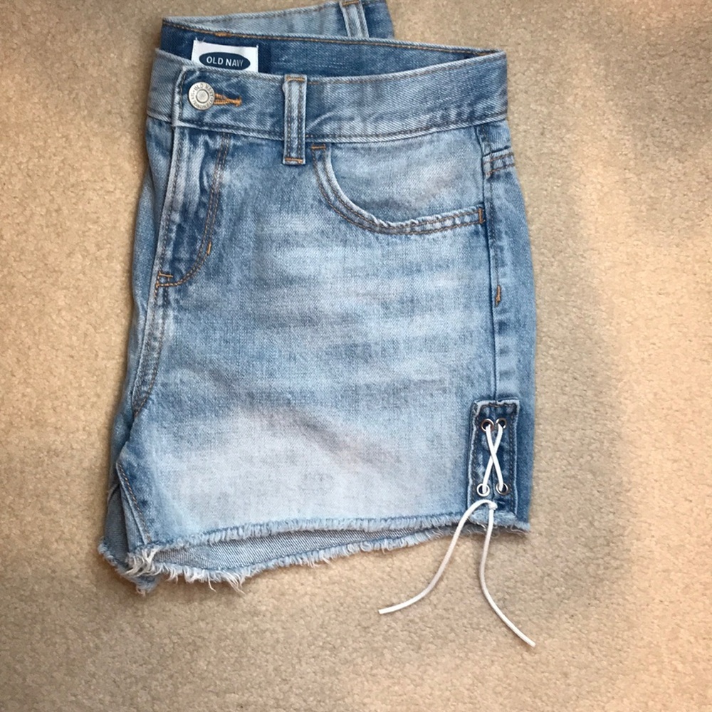 Old Navy Jean Shorts Light Blue 16